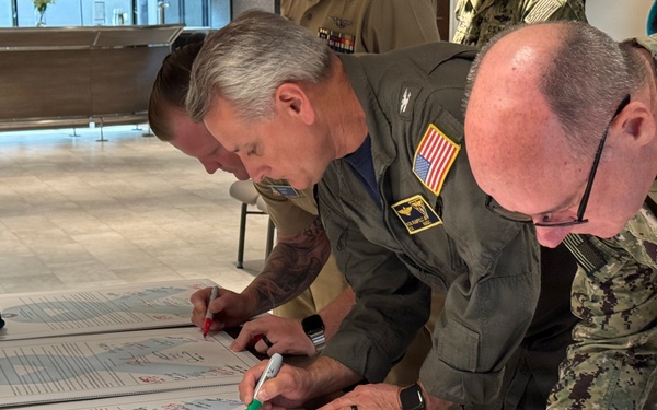 NAS Pensacola-area Leaders Sign SAAPM Proclamation