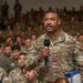 CMSAF David Wolfe holds all call at Joint Base San Antonio-Lackland