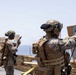 U.S. Marines conduct deck shoot during Operation Epic Fury