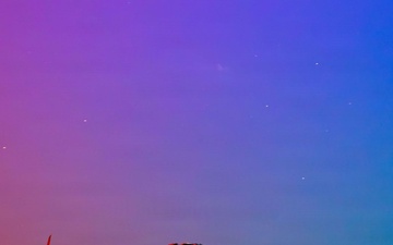 U.S. Marines conduct Night flight operations during Operation Epic Fury