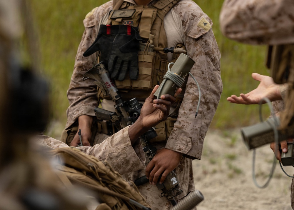 Turning Obstacles into Craters: Marines with 7th Engineer Support Battalion Conduct a Live-Fire Demolition Range