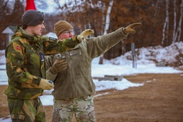 Norwegian Home Guard Youth Throw Simulated Hand Grenades During NOREX53