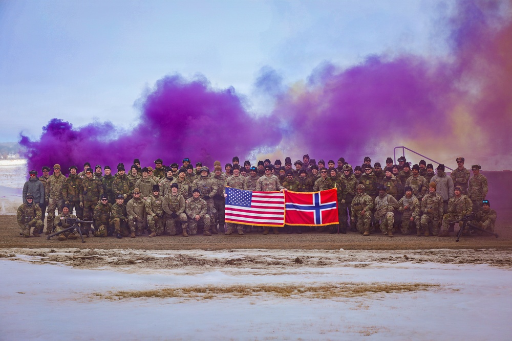 DVIDS - Images - Norwegian Home Guard Rapid Reaction Force Fire M240B ...