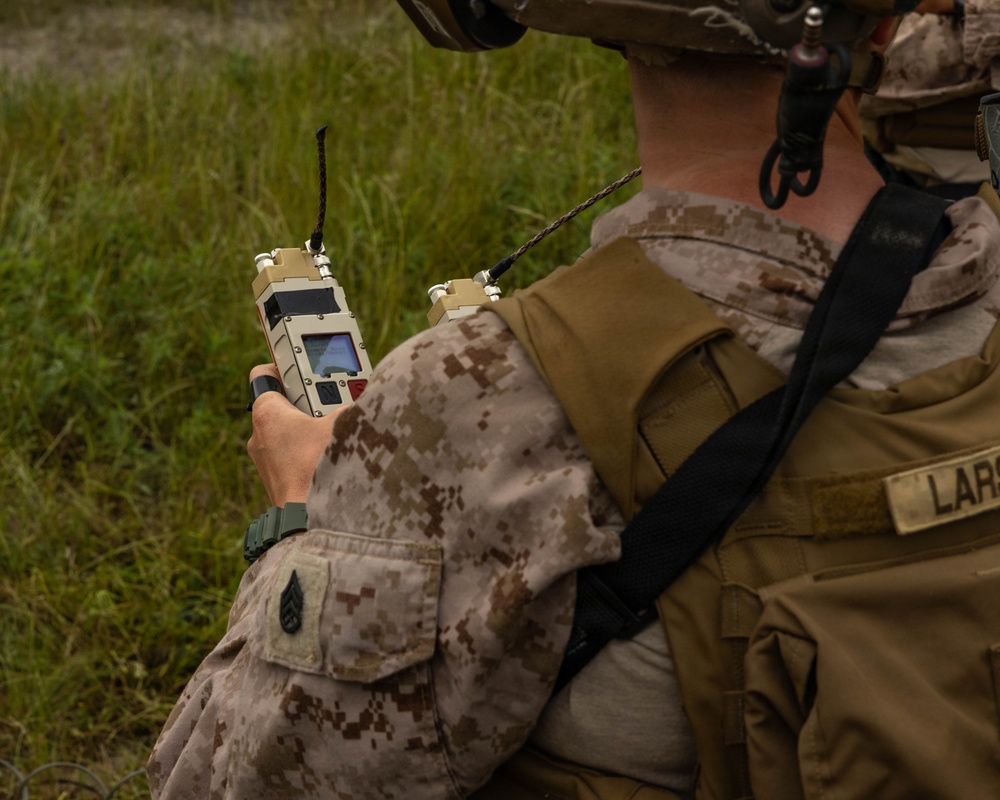 Turning Obstacles into Craters: Marines with 7th Engineer Support Battalion Conduct a Live-Fire Demolition Range