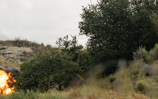 Turning Obstacles into Craters: Marines with 7th Engineer Support Battalion Conduct a Live-Fire Demolition Range