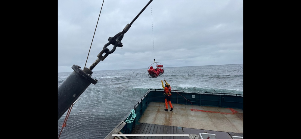 Coast Guard rescues 5 people near Aleutian Islands, Alaska