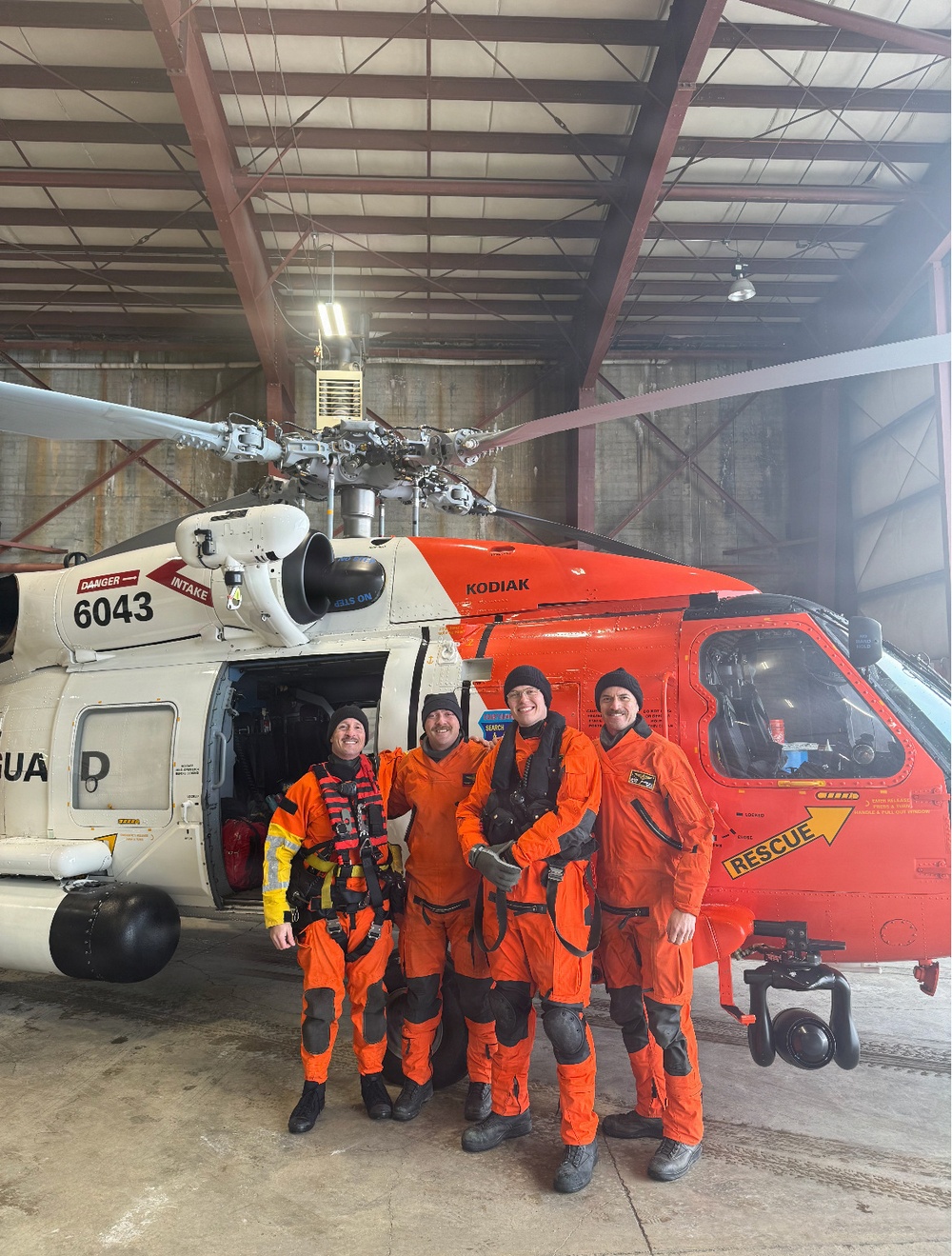 Coast Guard rescues 5 people near Aleutian Islands, Alaska