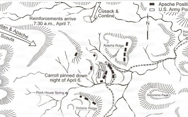 Victorio Evades Capture at Hembrillo Basin (7 APR 1880)