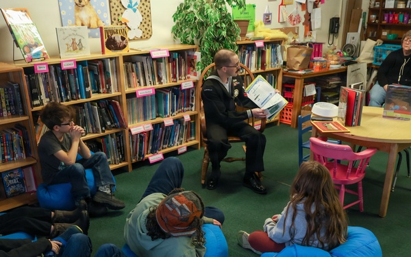 NTAG New England Recruiter Volunteers during Read Across America Month