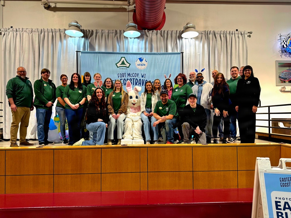 Fort McCoy families flock to 2026 Easter Eggstravaganza event