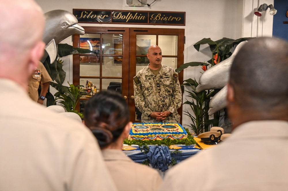 133rd Chief Petty Officer birthday at Silver Dolphin Bistro on JBPHH
