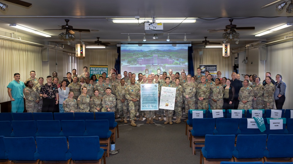 Tripler Army Medical Center signs proclamation for Sexual Assault Awareness and Prevention Month 2026