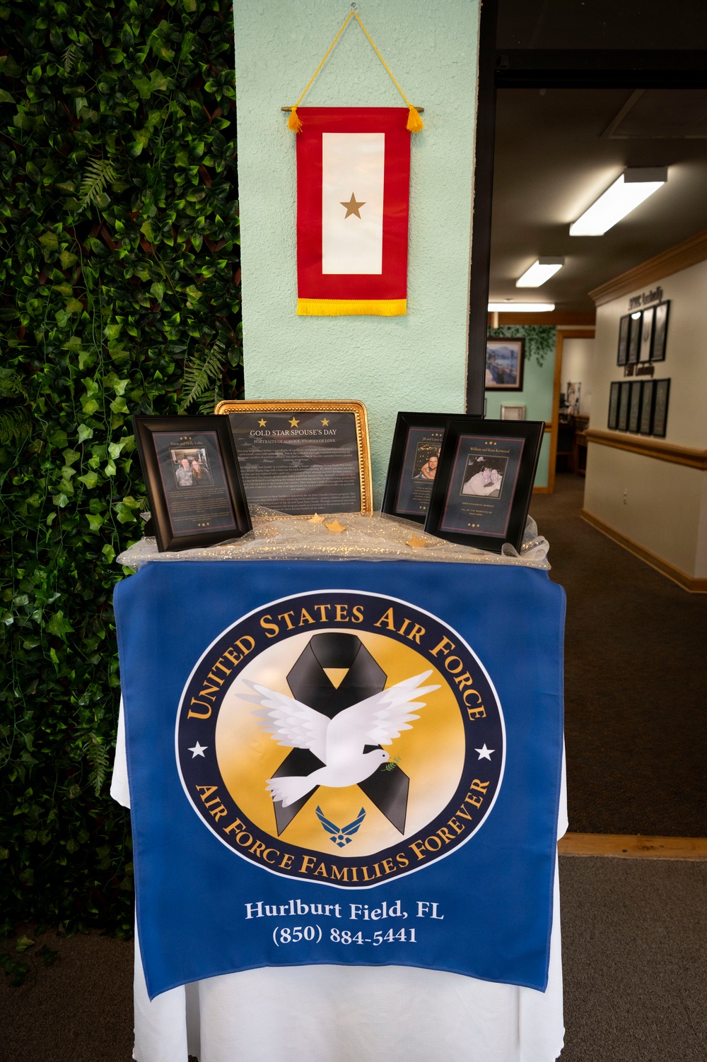 Hurlburt recognizes Gold Star Spouse's Day with “Portraits of Service, Stories of Love”