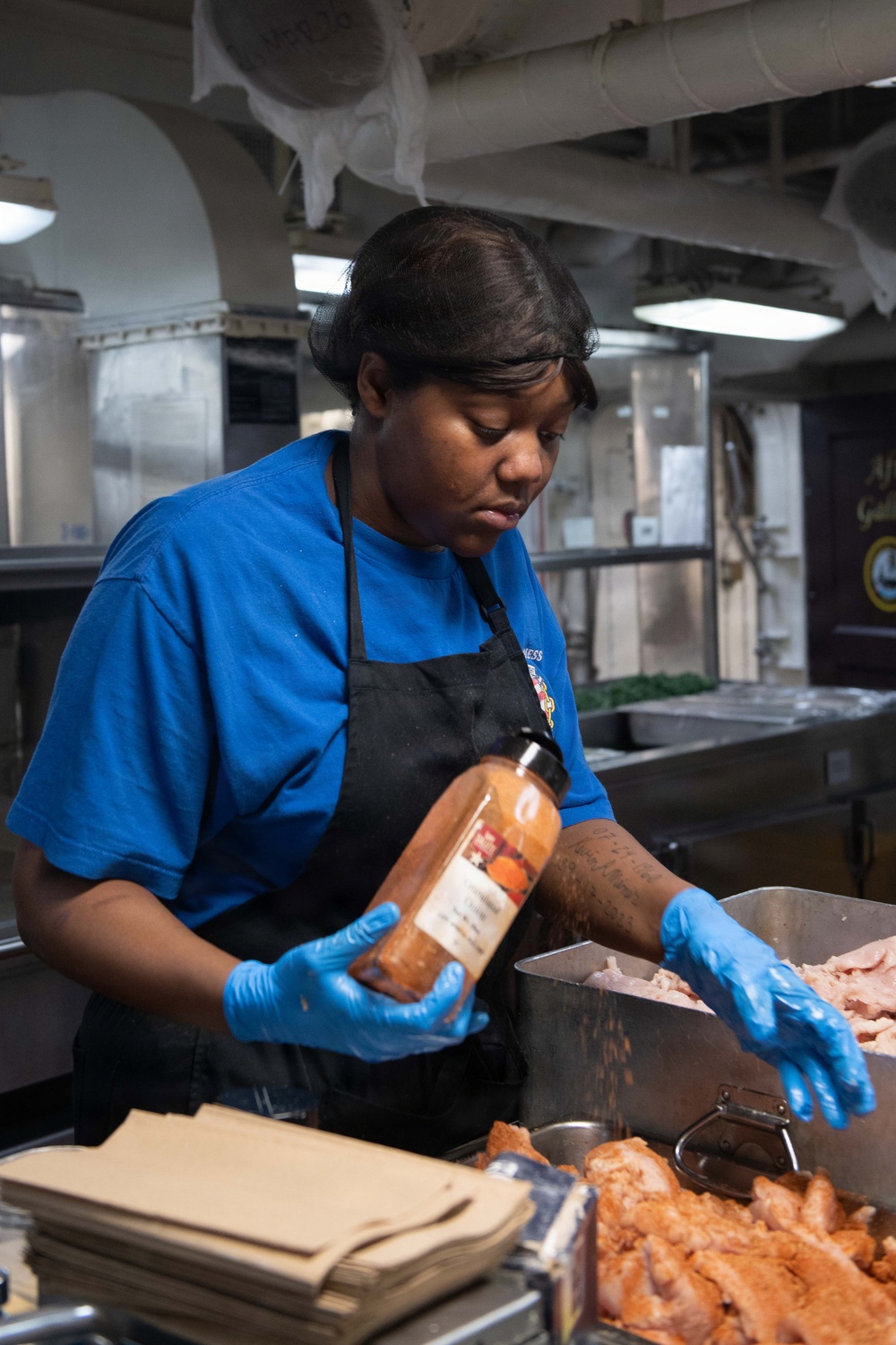 USS Theodore Roosevelt Galley