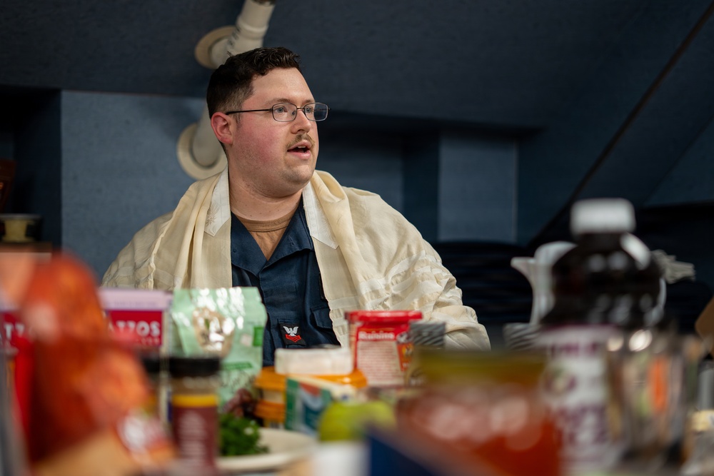 USS Theodore Roosevelt Religious Services