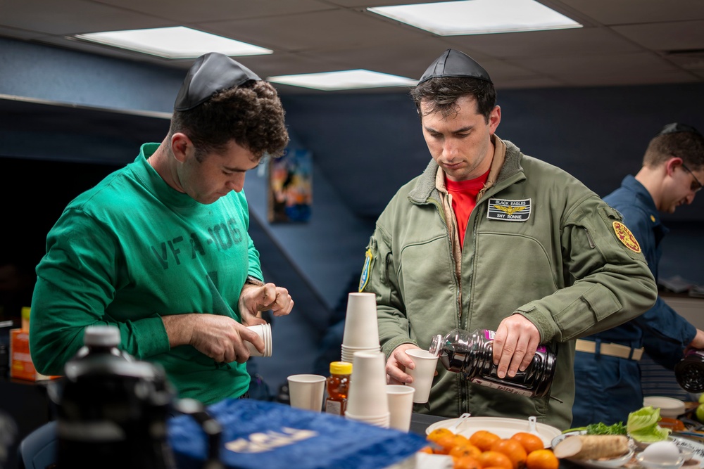 USS Theodore Roosevelt Religious Services