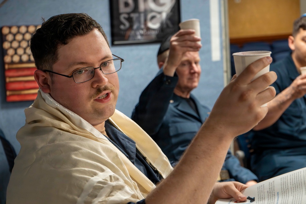 USS Theodore Roosevelt Religious Services