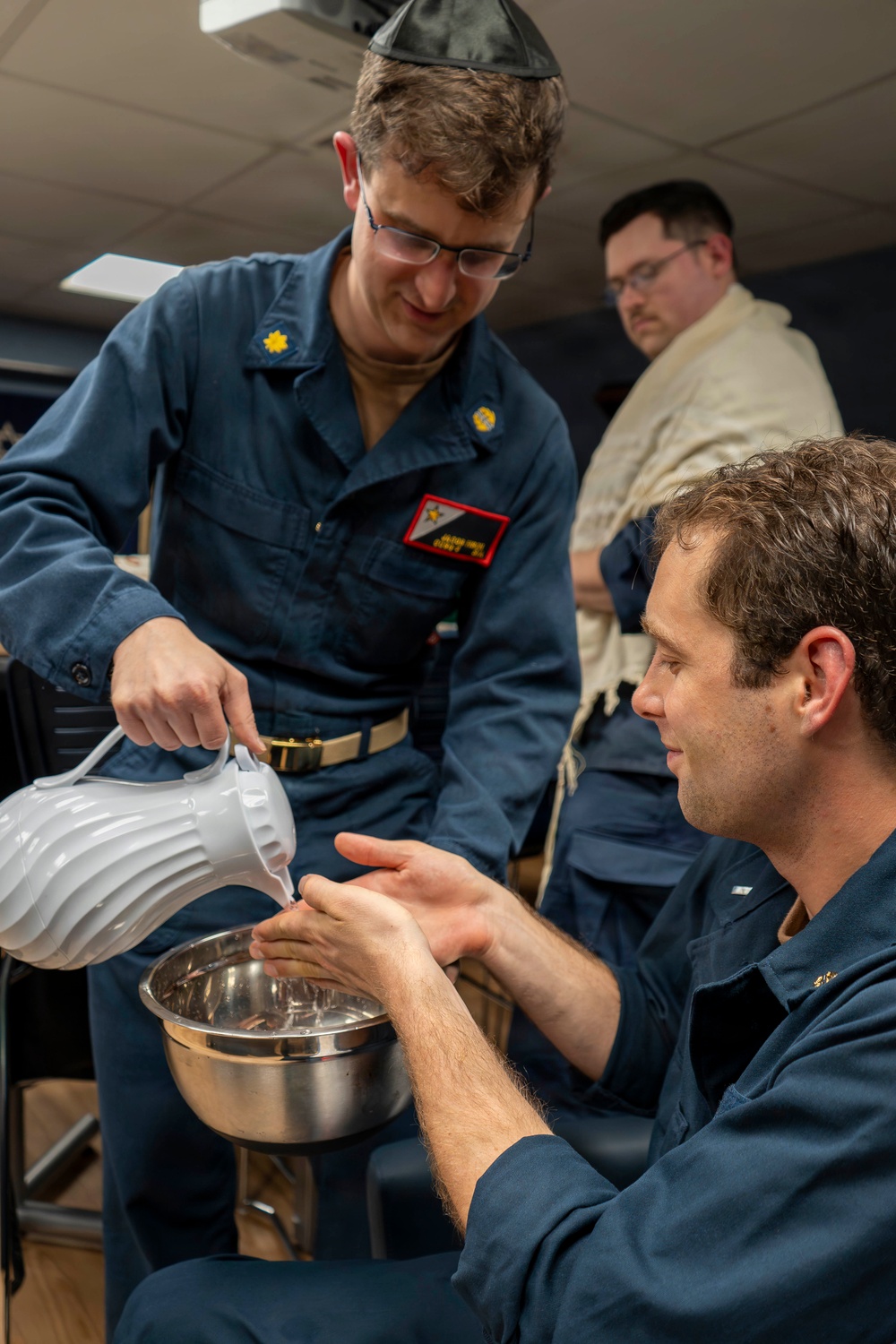 USS Theodore Roosevelt Religious Services