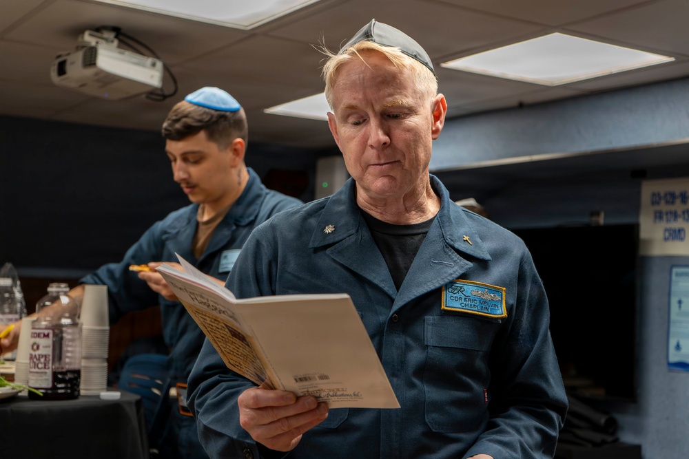 USS Theodore Roosevelt Religious Services