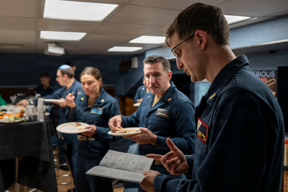 USS Theodore Roosevelt Religious Services