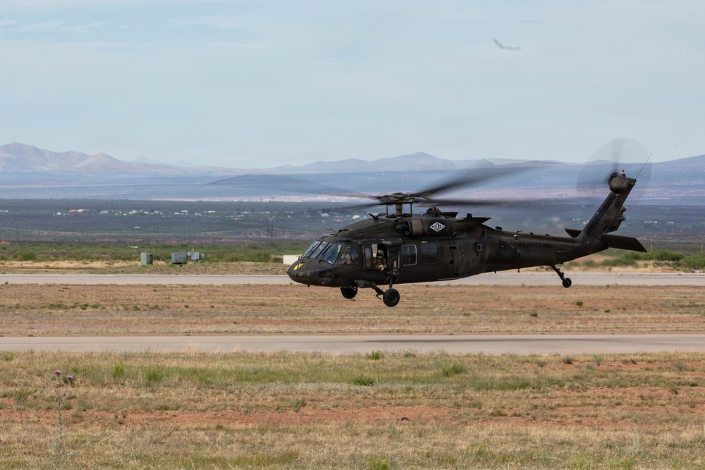 1st Air Cavalry Brigade supports Southern Border mission with exfiltration operations