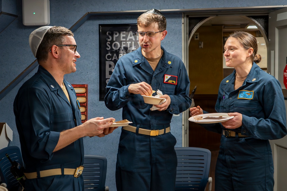 USS Theodore Roosevelt Religious Services