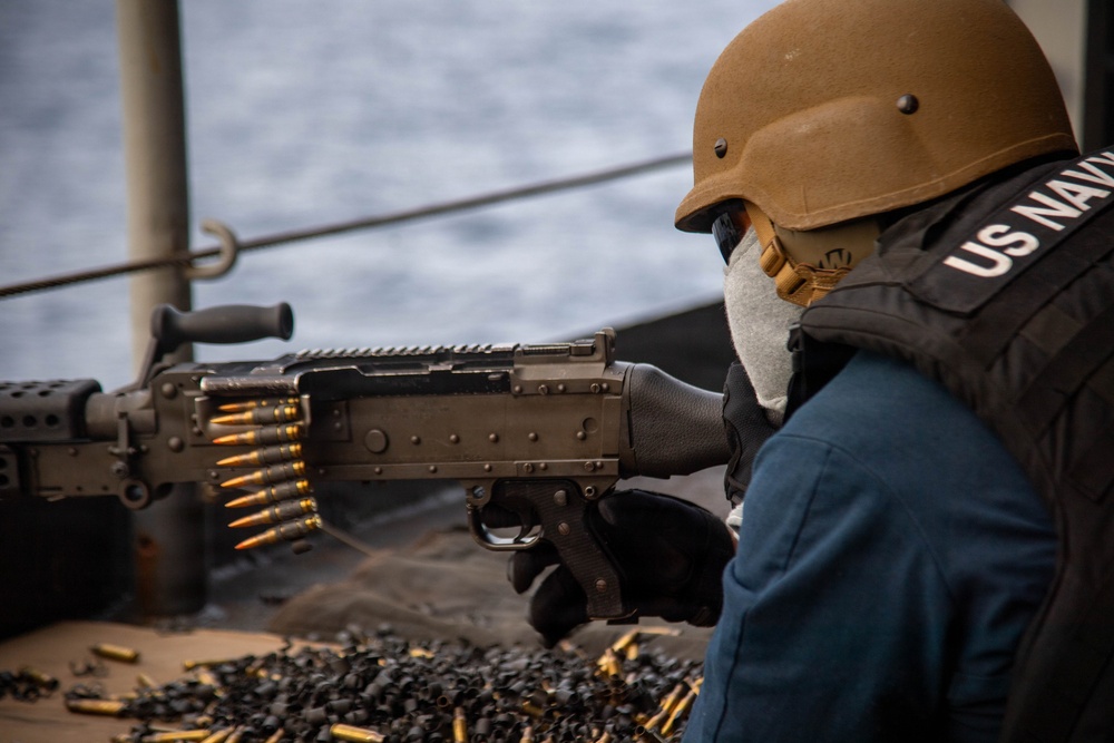 USS Theodore Roosevelt Live-Fire Excercise