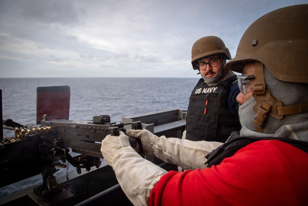 USS Theodore Roosevelt Live-Fire Excercise