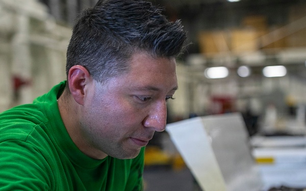 U.S. Sailors aboard USS Tripoli Support Operation Epic Fury