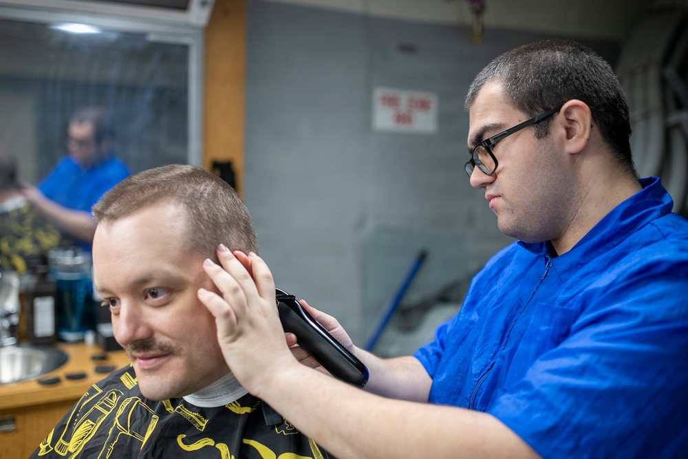 U.S. Sailors aboard USS Tripoli Support Operation Epic Fury