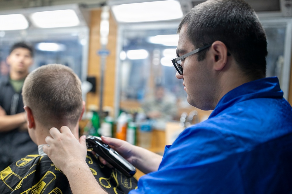 U.S. Sailors aboard USS Tripoli Support Operation Epic Fury