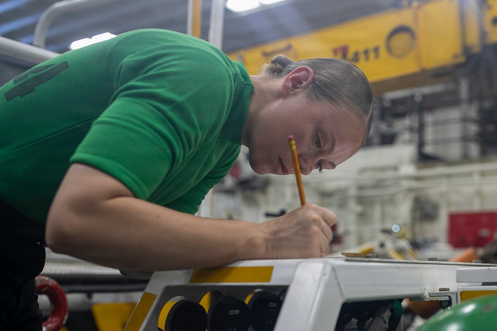 U.S. Sailors aboard USS Tripoli Support Operation Epic Fury