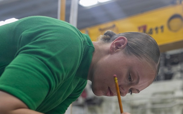 U.S. Sailors aboard USS Tripoli Support Operation Epic Fury