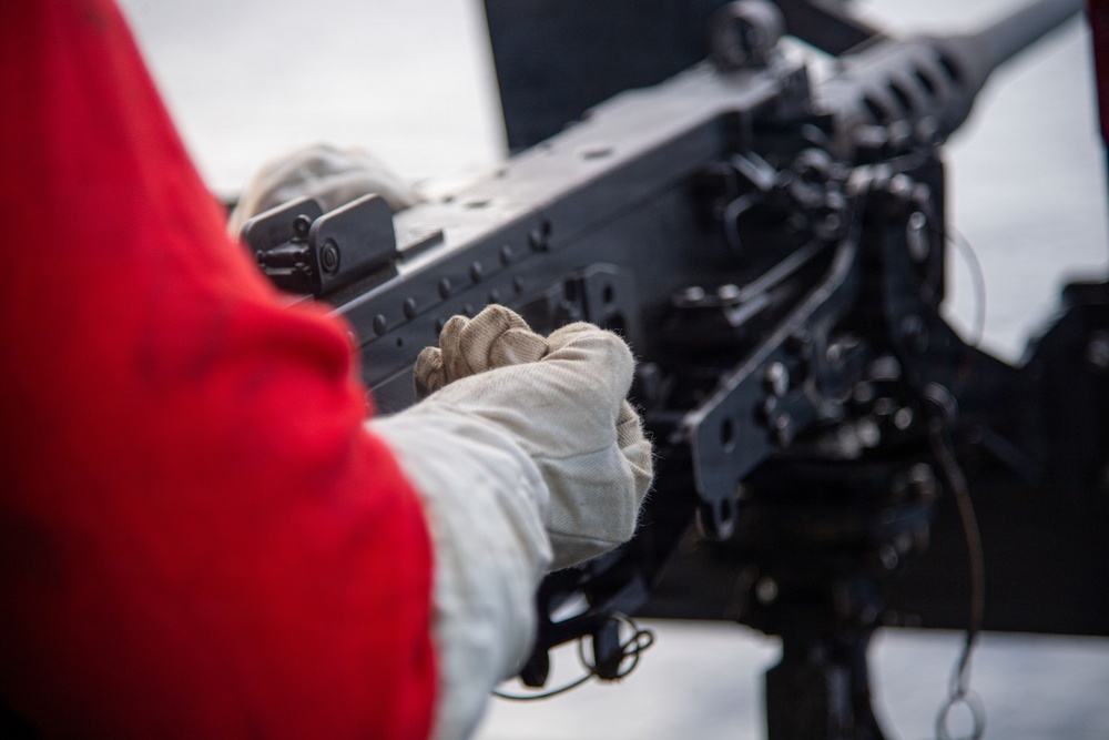 USS Theodore Roosevelt Live Fire Exercise