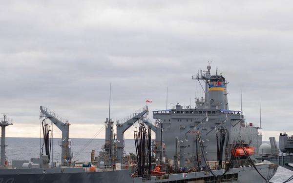 USS Theodore Roosevelt Refueling-at-Sea