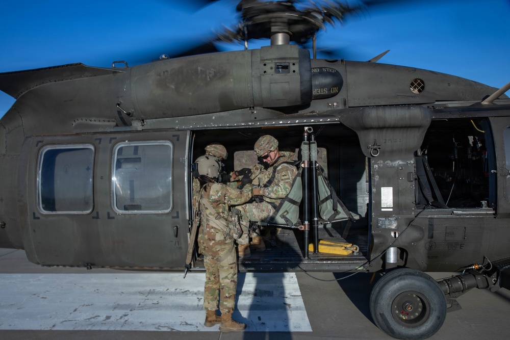 First Calvary Brigade Supports Southern Border Mission Through Air Movement