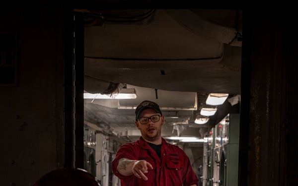 USS Theodore Roosevelt General Quarters Drill