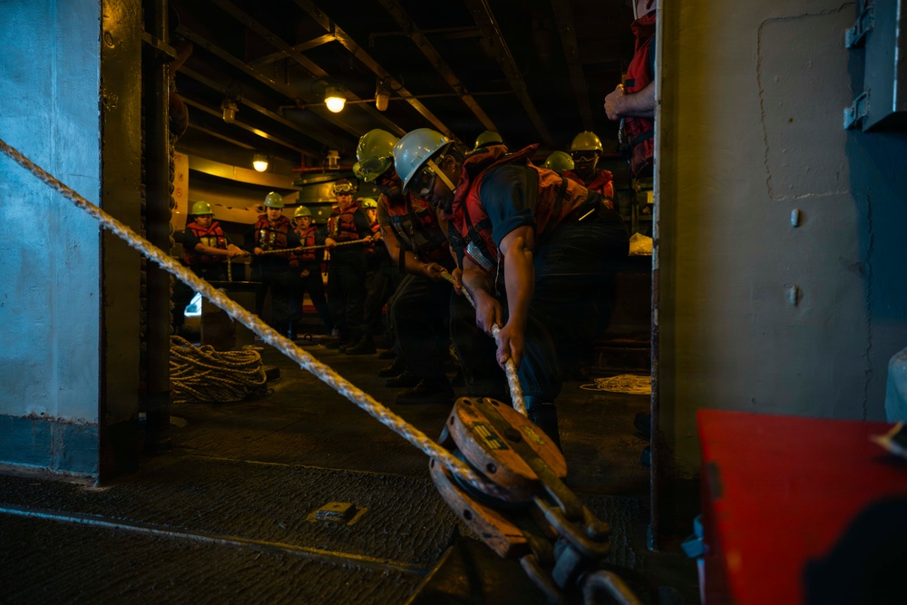 USS Theodore Roosevelt Refueling-at-Sea