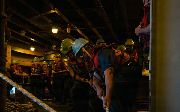 USS Theodore Roosevelt Refueling-at-Sea