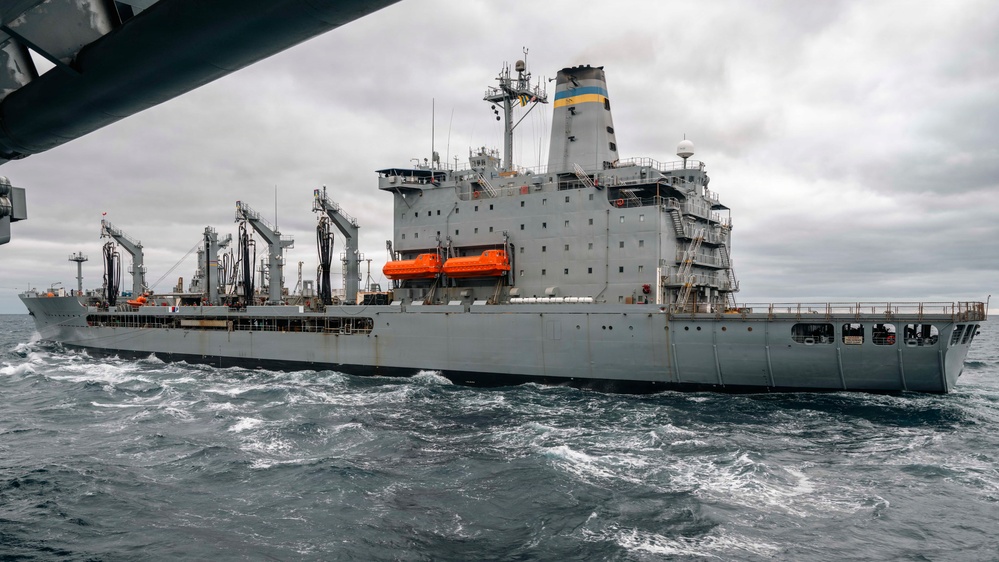 USS Theodore Roosevelt Refueling-at-Sea