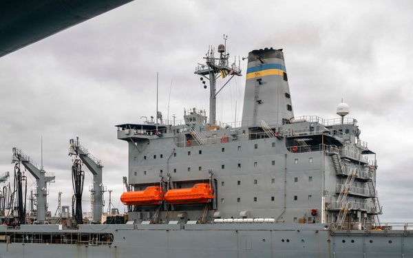 USS Theodore Roosevelt Refueling-at-Sea