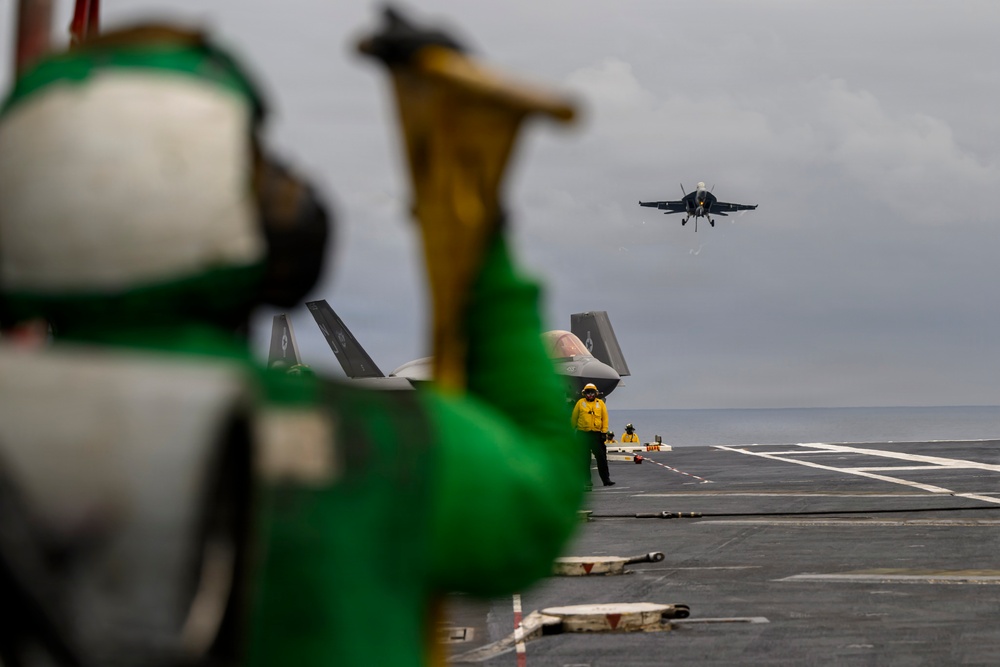 USS Theodore Roosevelt Flight Operations