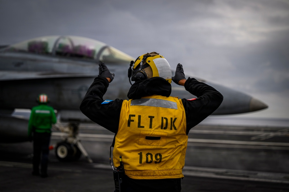 USS Theodore Roosevelt Flight Operations