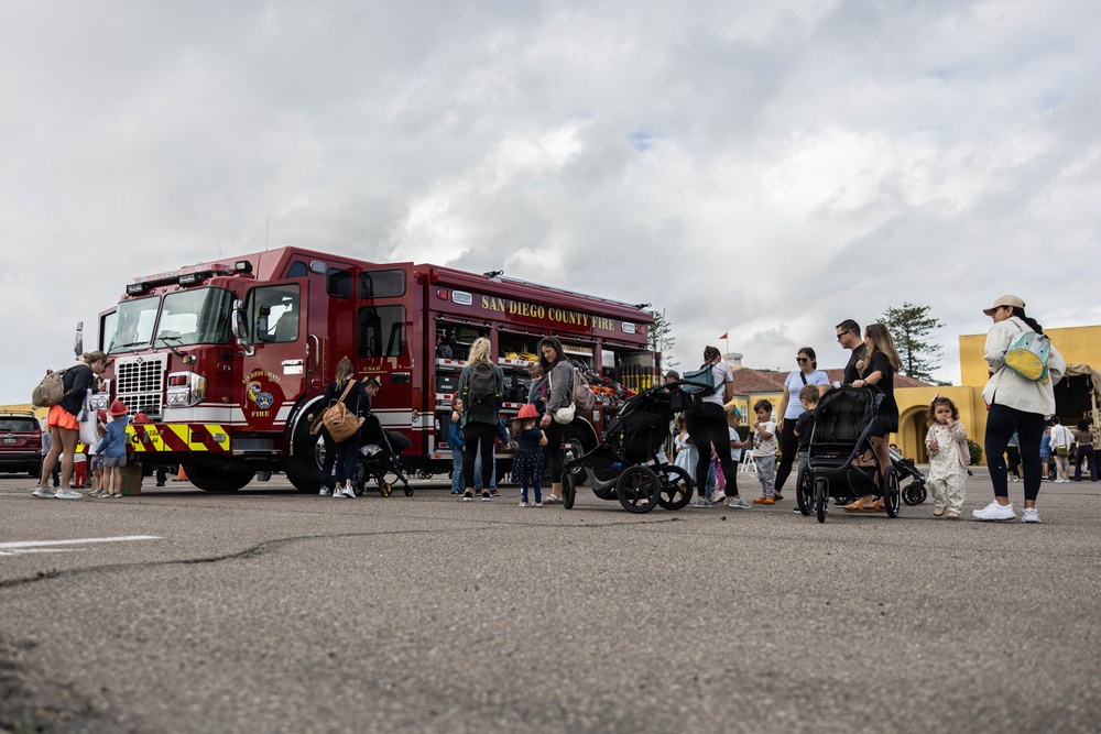 Marine Corps Recruit Depot San Diego Library Touch-a-Truck