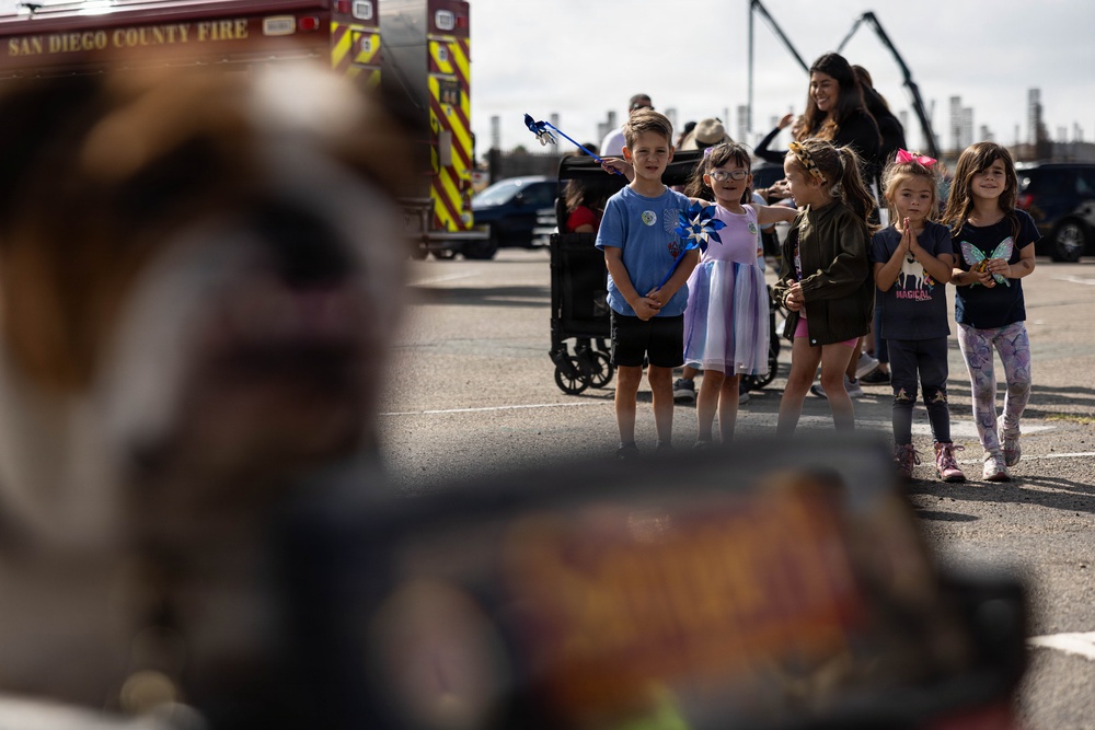 Marine Corps Recruit Depot San Diego Library Touch-a-Truck
