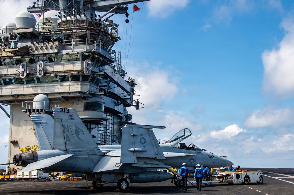 Nimitz Conducts Flight Operations