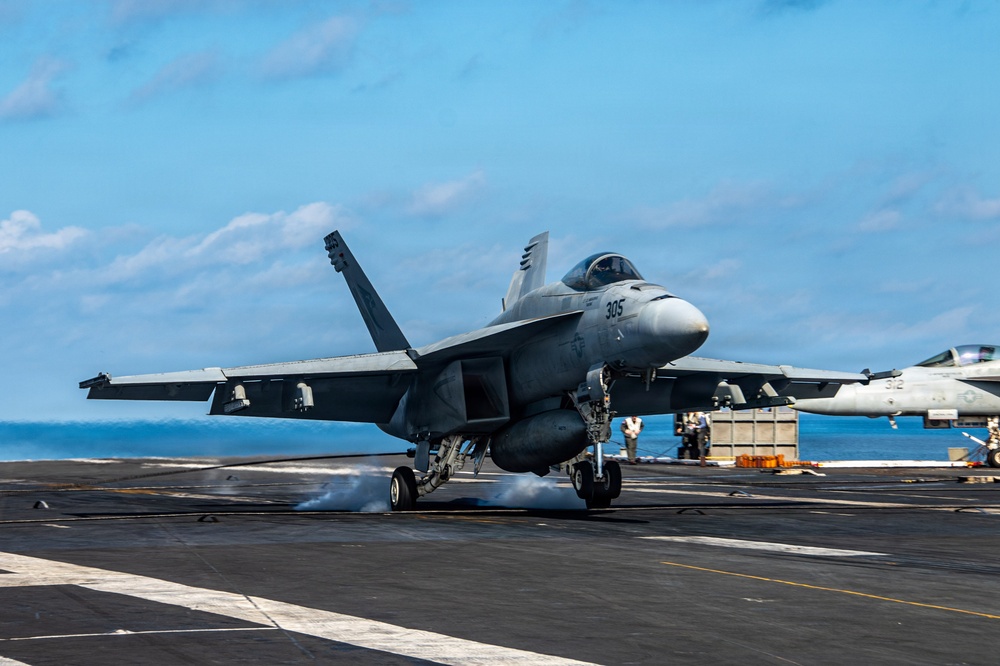 Nimitz Conducts Flight Operations