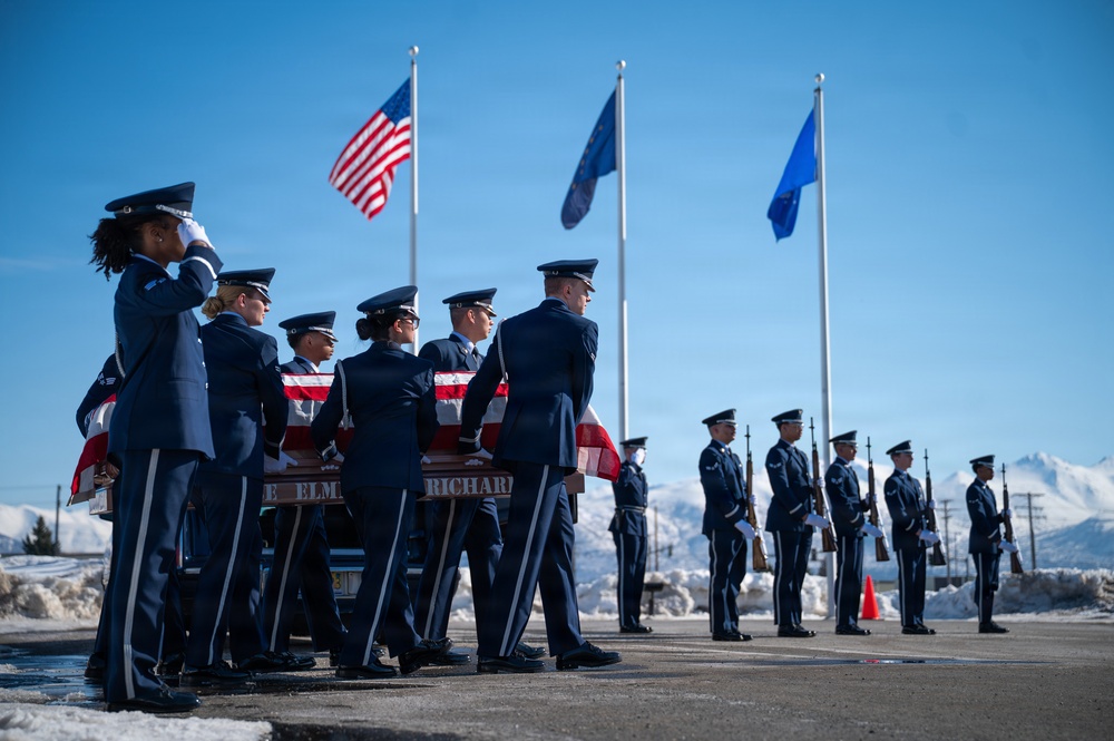 JBER celebrates new Honor Guard graduates