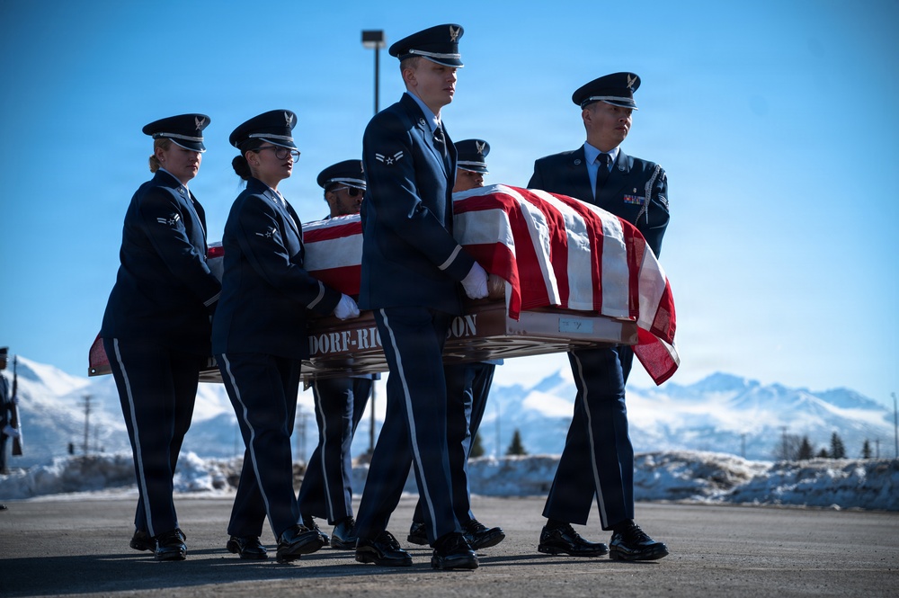 JBER celebrates new Honor Guard graduates