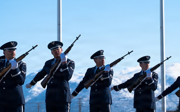 JBER celebrates new Honor Guard graduates
